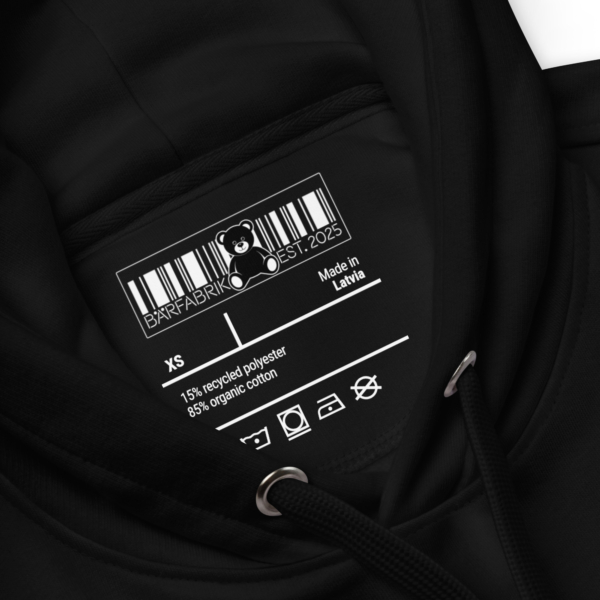 FOLLOW YOUR DREAMS BÄR BIO HOODIE – Bild 2