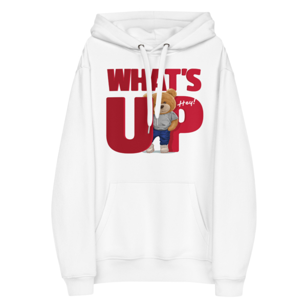 WHAT`S UP BÄR BIO HOODIE